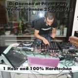 DjDaemon @ Privat Party Weißenbrunnen 25.08.2012