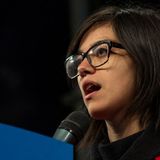 Victoria Blanco en el Acto del Seccional 20 26/4