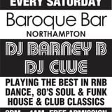 DJ Barney B Live Rnb, Hip Hop, & 90's Rnb mix recorded Baroque Bar Northampton November 2014
