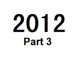 Great Tunes of 2012 - Part 3