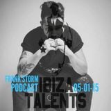 FRANK STORM - Special Podcast for Ibiza Talents Monday 5th January 2015 @ Pacha Ibiza