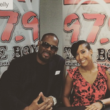 JJ From 979 The Box (Houston ) in the studio with R. Kelly