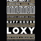 DJ Selection Show - Headrush DnB Live - 31/5/2013 -Loxy & Ruffhouse INTUITION BIRTHDAY PARTY SPECIAL