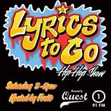 Quest Lyrics To Go Hip Hop Show w/ Miss Fabrik8 February 6th 2016