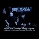 Sayko b2b X.morph live @ Stepslet 9.1.2015