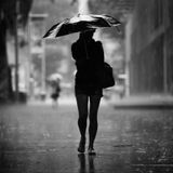 WALKING IN THE RAIN