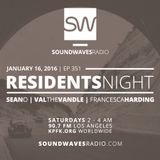 Episode 351 - Resident's Night - January 16, 2016