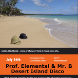 The one where Mr B and Professor Elemental washed up on www.thethursdaynightshow.com desert island