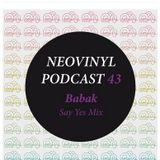 Babak – «Say Yes Mix» – Neovinyl Podcast 43