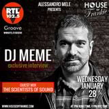 HOUSE OF FRANKIE GUEST DJ MEME + GUEST MIX THE SCIENTISTS OF SOUND