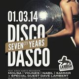 Disco Dasco 7 years @ La Rocca 01-03-2014