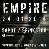 KD3 - Live @ Sfinks700 with Black Sun Empire (24.01.2014)