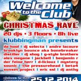 Sunset project live @ Welcome to the Club Christmas rave 2014 part 2
