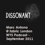 Marc Antona @ fabric London WYS Podcast, September 2011