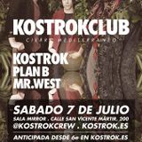 Mr West Live Opening set @ KOSTROKCLUB 7/7/2012 - part 1