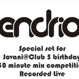 Endrio - for Jovani @ Club 5 Year Birthday mix competition