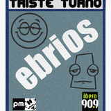 Tristes ebrios hablando frente a los micrófonos de ibero 90.9 fm