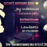 Jey Indahouse @ Blaggs hub (Worksop - UK) Live set 27 FEB. 2016