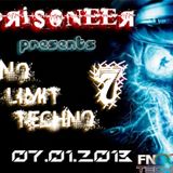 PRISONEER - NO LIMIT TECHNO #7 (07.01.2013) on FNOOB TECHNO RADIO