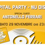 CAPITAL PARTY - NU DISCO ON RADIO CAPITAL - SPECIAL GUEST ANTONELLO FERRARI