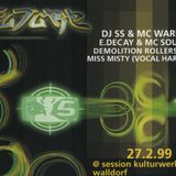 Demolition Rollers @ FUTURE, Session, Walldorf (27.02.1999)