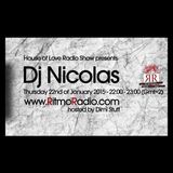 House Of Love Radio Show pres. Dj Nicolas Guest mix 22.Jan.2015