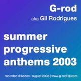 G-rod's Summer Progressive Anthems 2003