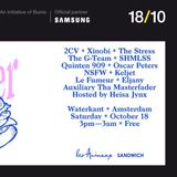 ADE Disco Dejeuner DJ set at Waterkant Oct 18 2014
