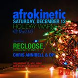 AFROKINETIC Holiday Warm-up 2015 mix w/Chris Annibell