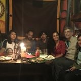 Soundwalk in Thamel by Night, Kathmandu on March 24, 2016