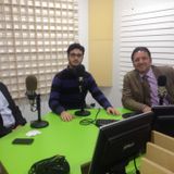 Mimmo Oliva e Francesco Minardi dell'Associazione POLIS sa a News in Musica