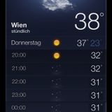 31° at midnight
