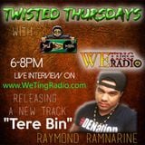 Twisted Thursday with DJ D Rock - Live Interview with Da Showstoppa Raymond Ramnarine