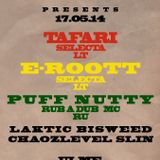 Tafari meets Mc Puff Nutty live @ Srictly Dub Records session (17-05-2014,Tallinn, Club Ulme)