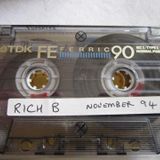 Rich B History: Mixtape November 1994