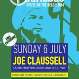 George Berman-Warm Up for Joe Claussell at Cariocas beach bar 6-7