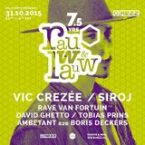 David Ghetto's DJ Set @ Rauw & Lauw 7,5 Years, 31-10-'15, Mezz, Breda.