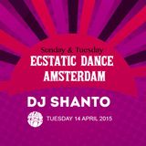 DJ SHANTO | ECSTATIC DANCE AMSTERDAM | 14042015