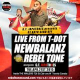 REBEL TONE SOUND LIVE at THE WAILERS Toronto APR.2015