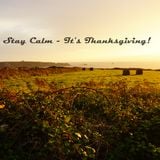 Stay Calm - It's Thanksgiving!