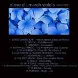 Steve D - March Violets (March 2016)