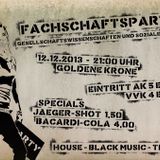 Erstsemesterparty Fachbereich GS der h_da in der Goldenen Krone Darmstadt - DJ Chris Angel LIVE!
