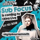 Sub Focus (RAM Records, Virgin EMI) @ Bournemout Promo Preview Mix (09.09.2013)