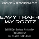 Heavy Traffic b2b Jay Rootz live at #10YearsOfBass - Hill Street Blues, Amsterdam - 25th May 2014