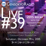 Gensokyo Radio Live #39 - The 2015 Recap