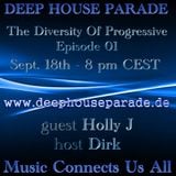 The Diversity Of Progressive 01 - Host Mix by Dirk (19th Sept 2013 on Deep House Parade)