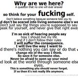 Are we here?
