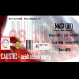 MAXX - Caustic @ Xception, Moscow (Vinyl DJ Set) November 2014