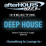 Dj Hectik - 107.1 fm -Afterhours mix show - July 2014