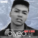 Josh Levi mydiveo LIVE on Dash Radio